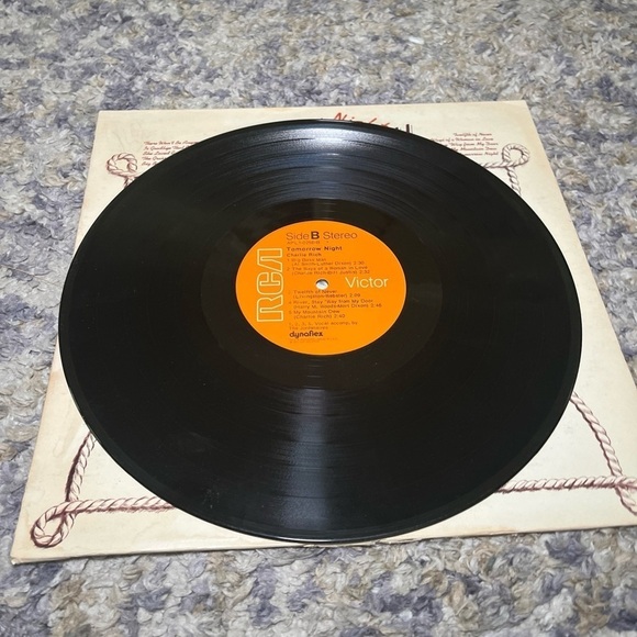 Charlie Rich tomorrow night vintage vinyl record from 1973 - Picture 6 of 9